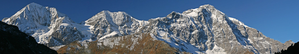 Rosimtal (2250m) mit Ortler (rechts; 3905m), Südtirol © Dirk Becker