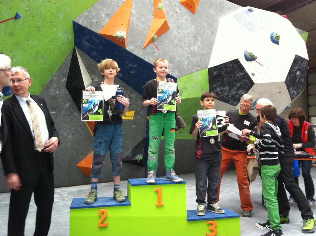 Simon auf dem 2. Platz